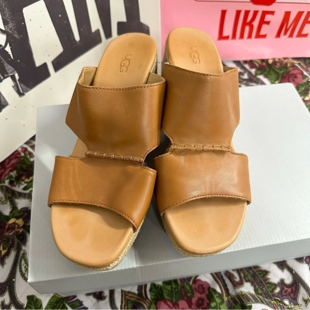 Ugg Eirene sz 8.5 wedge sandals